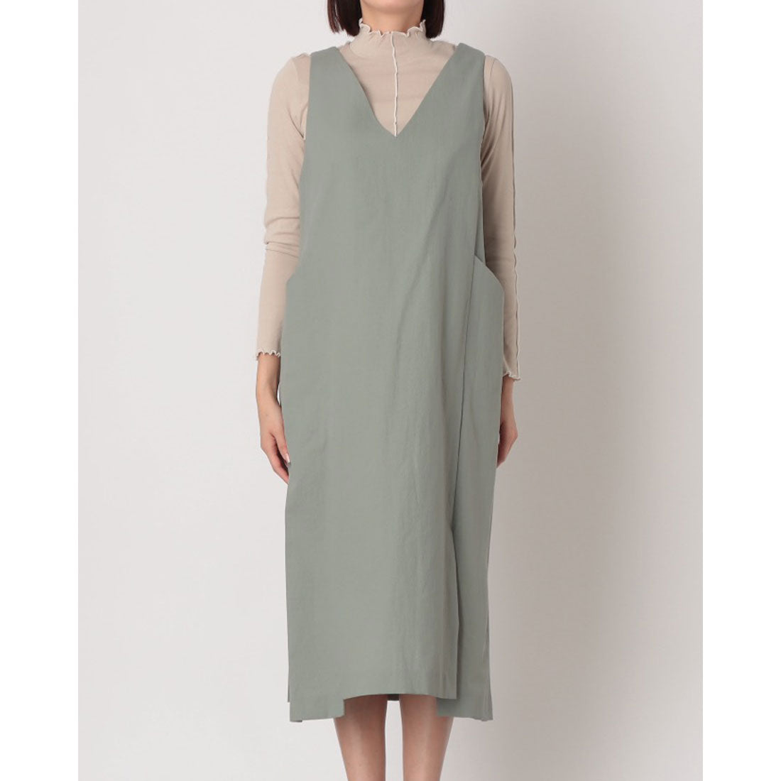 グレイッシュ Grayish ワンピース （モスグリーン） モスグリーン