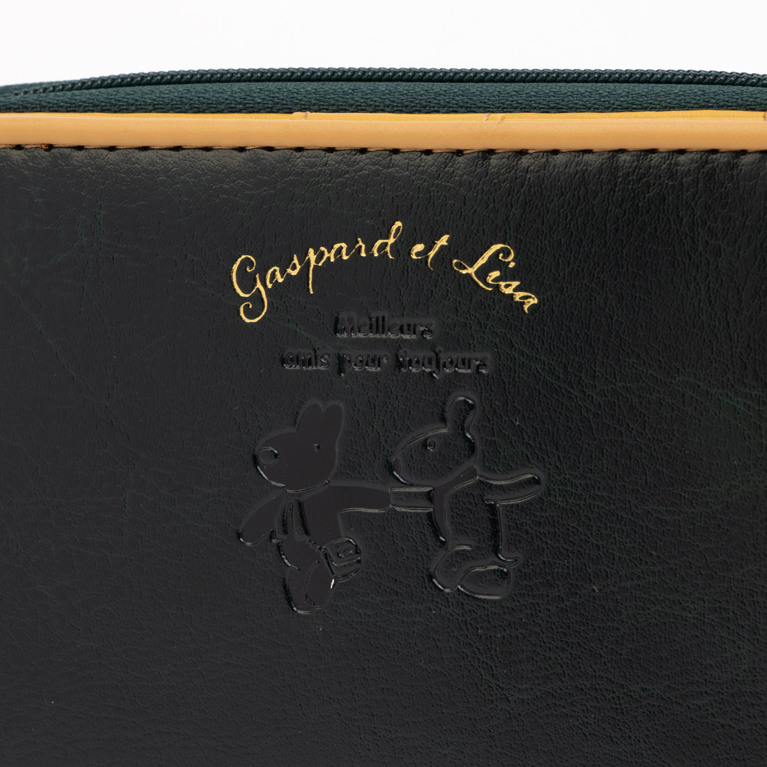 リサトガスパール Gaspard et Lisa リサとガスパール レトロ 二つ折り財布 （グリーン） グリーン