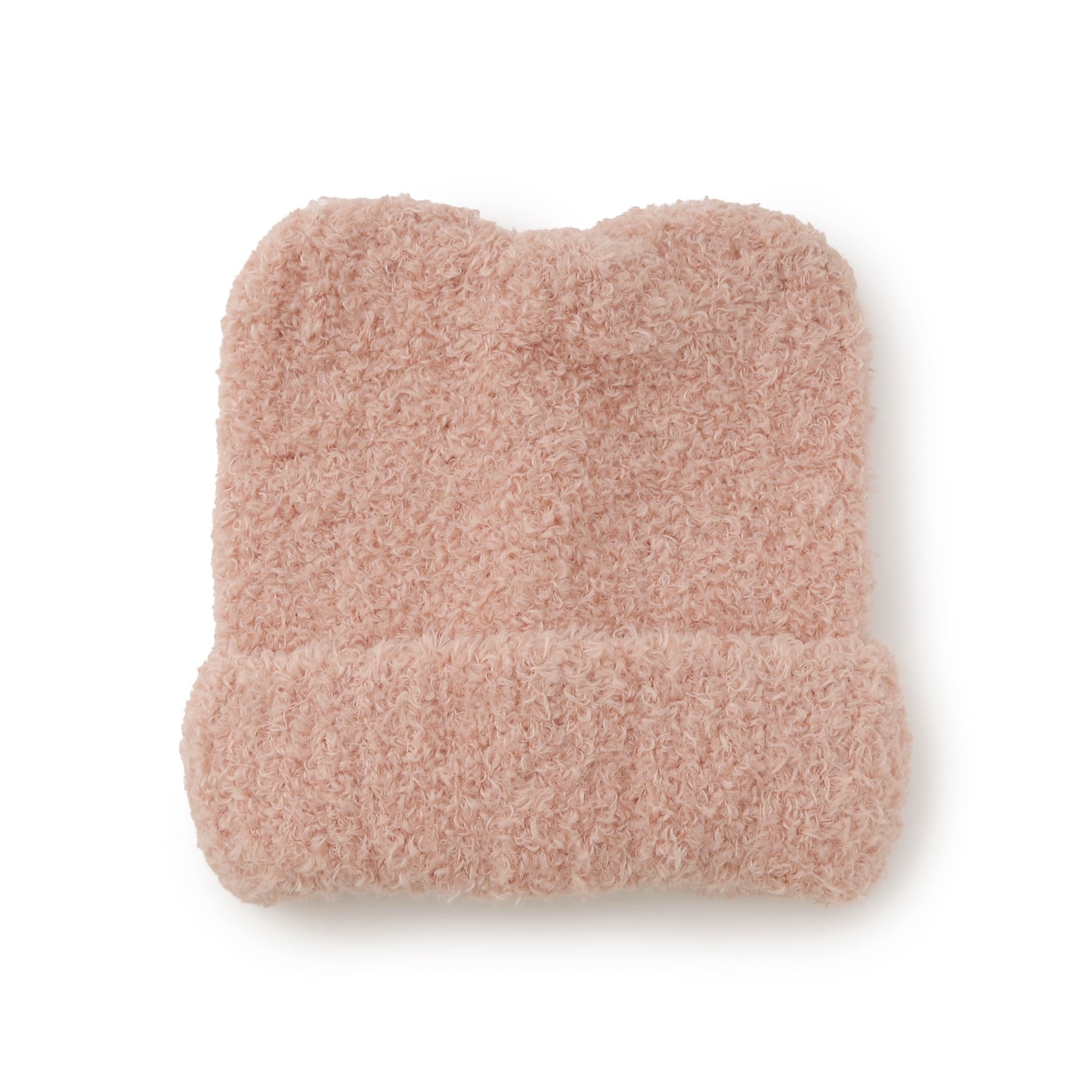 Grandedge Cat Ear Boa Knit Hat