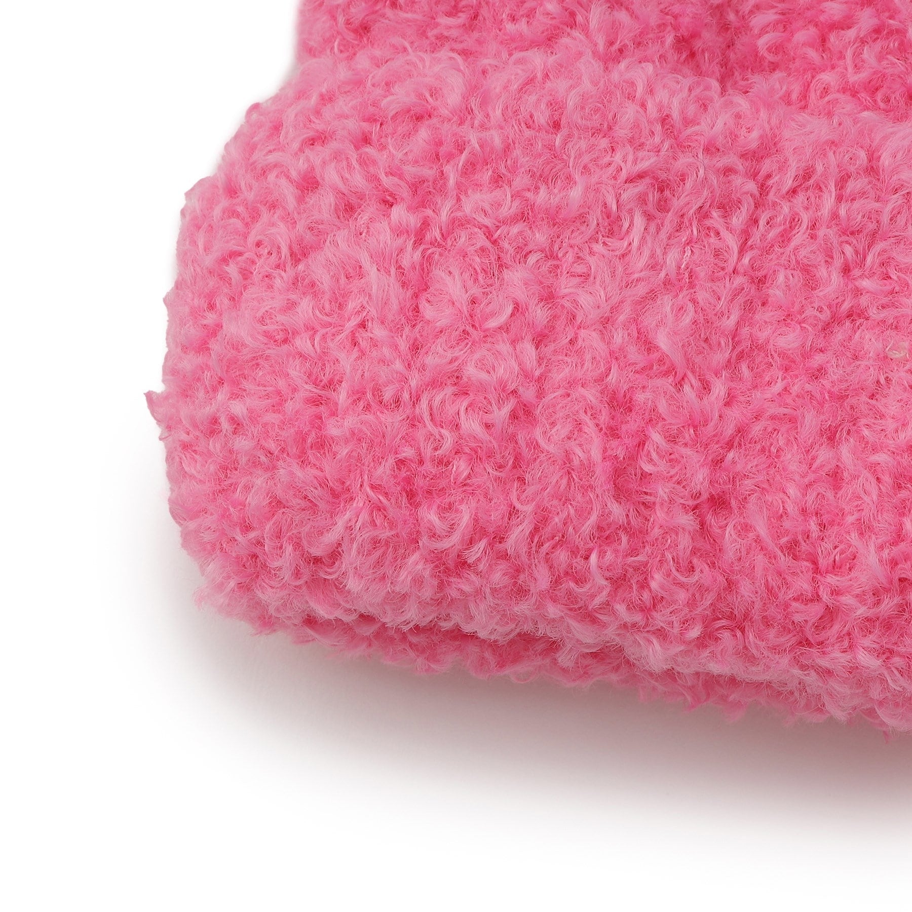 Grandedge Cat Ear Boa Knit Hat