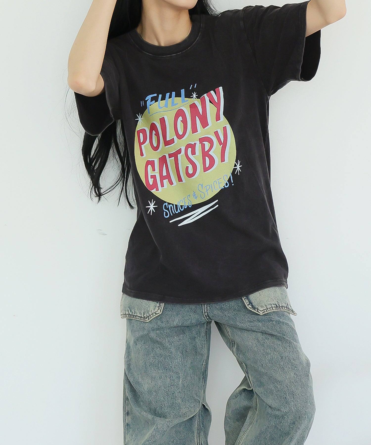 ガーリードール Girly Doll Tシャツ【韓国ファッション】 （ブラック） ブラック