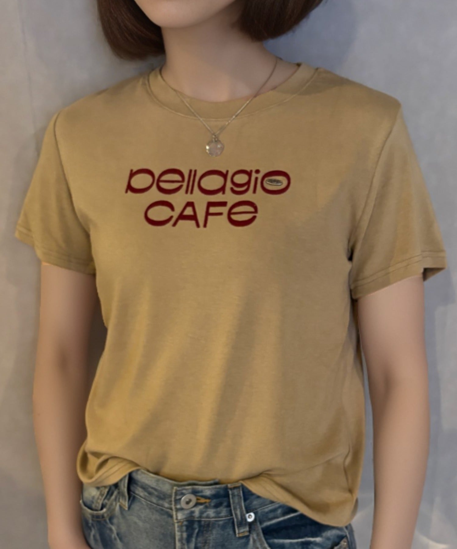 ガーリードール Girly Doll Tシャツ （ベージュ） ベージュ