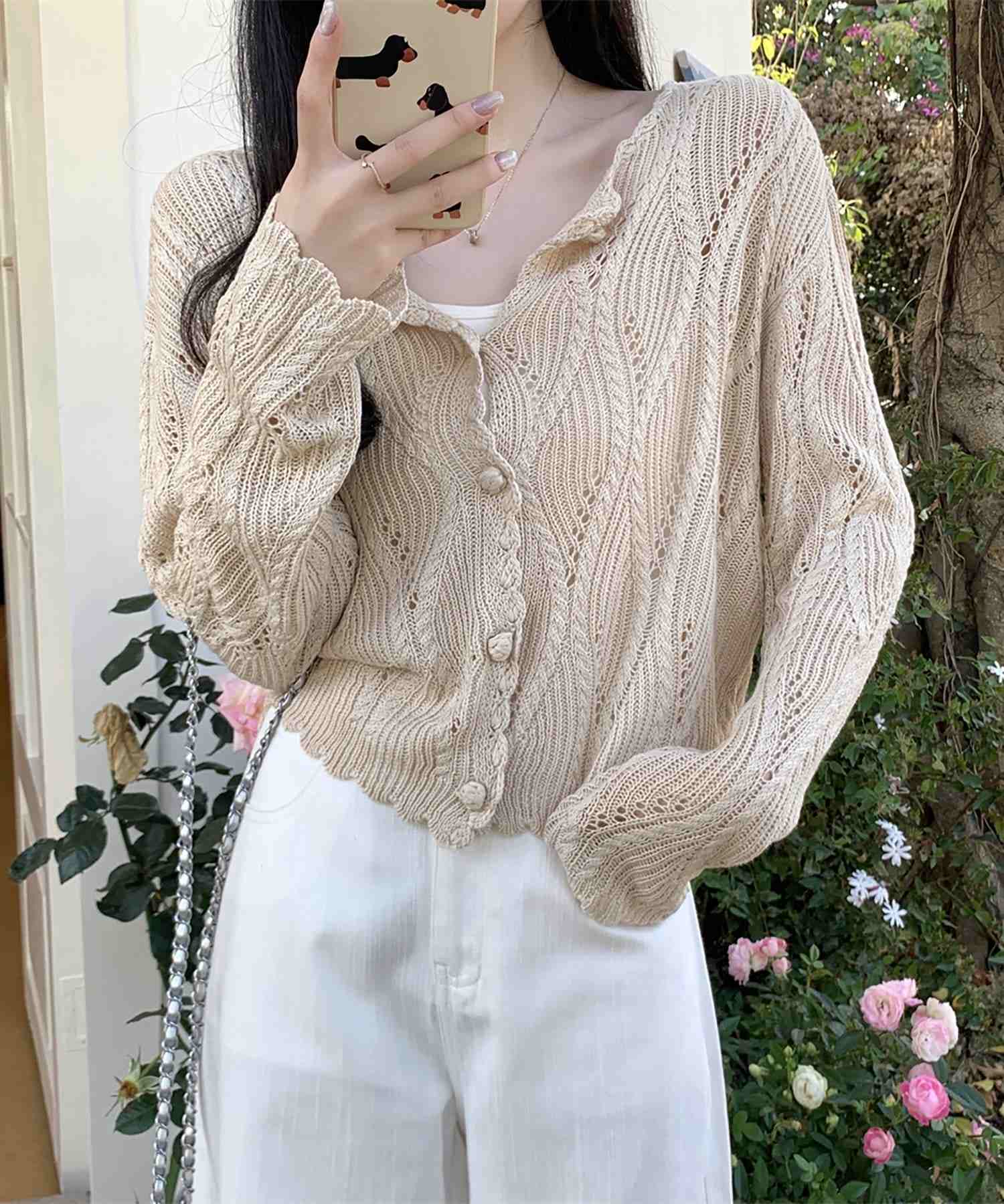 ガーリードール Girly Doll ニット・セーター【韓国ファッション】 （ベージュ） ベージュ