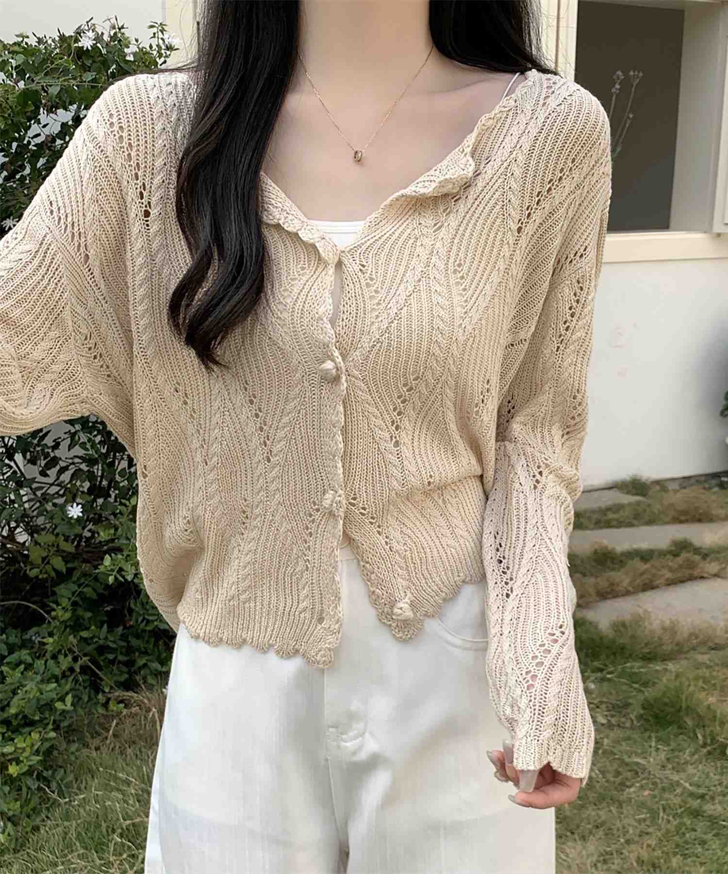 ガーリードール Girly Doll ニット・セーター【韓国ファッション】 （ベージュ） ベージュ