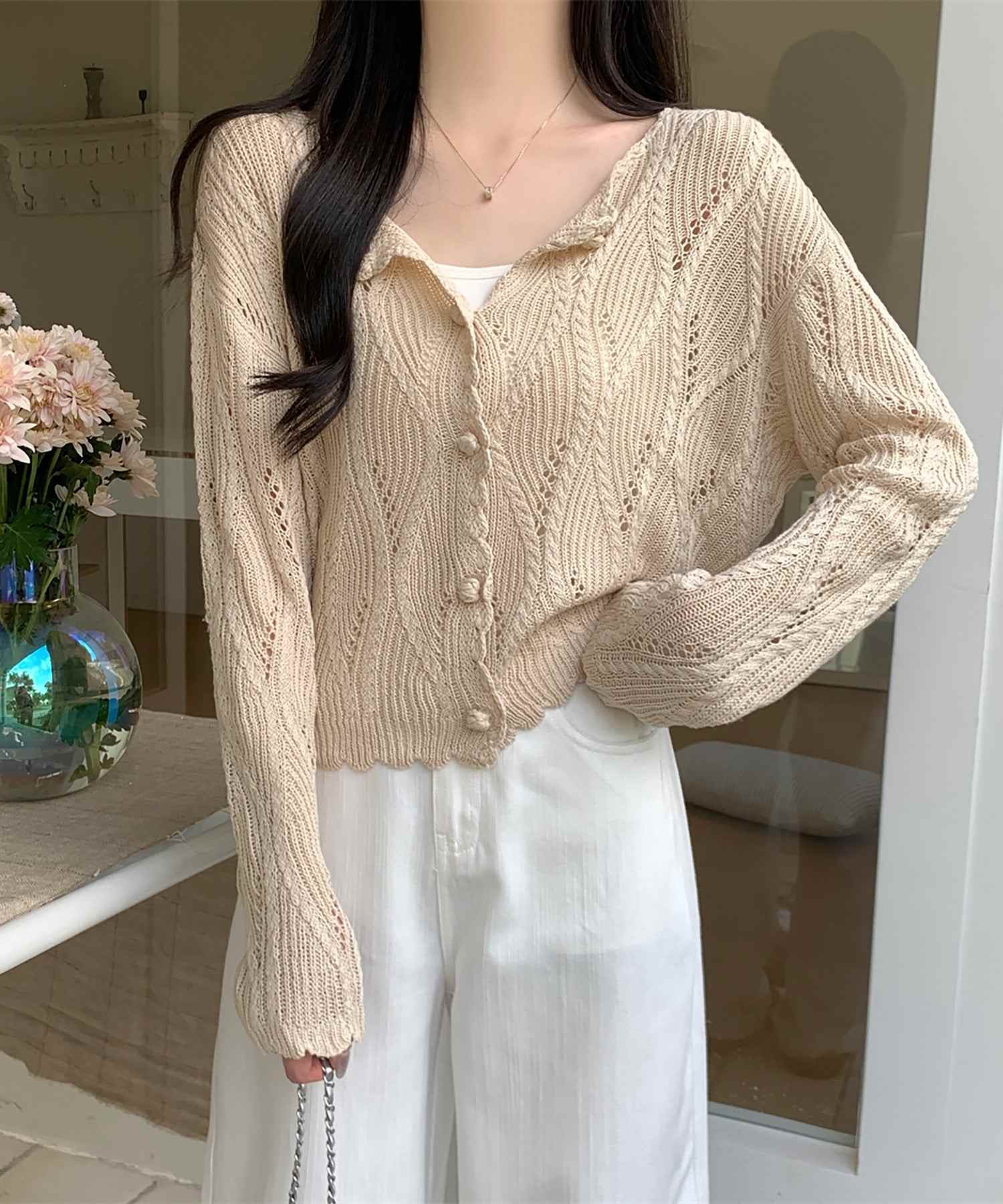 ガーリードール Girly Doll ニット・セーター【韓国ファッション】 （ベージュ） ベージュ