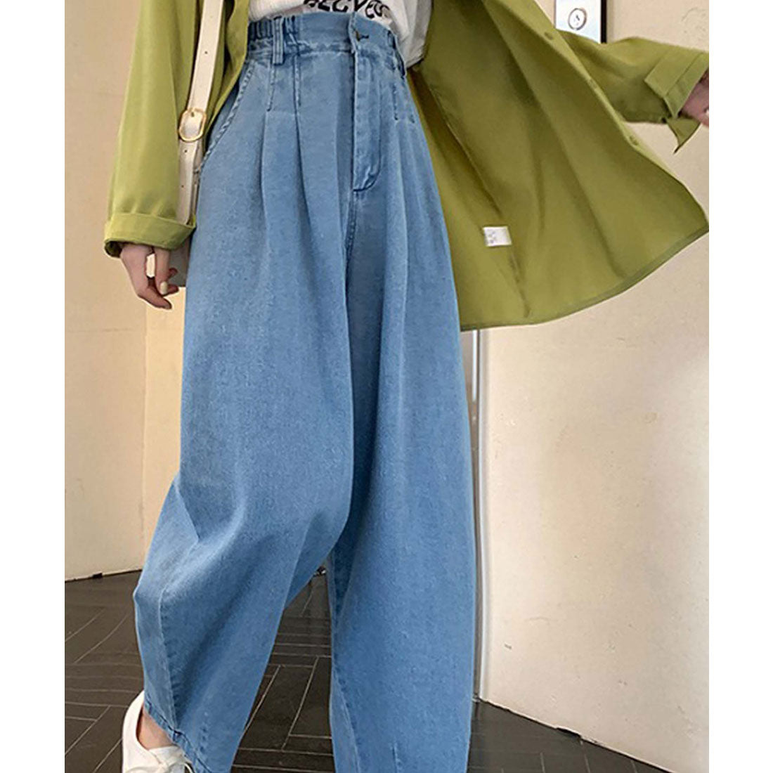 Girly Doll Denim Pants [Korean Fashion] [Spring/Summer New Items]