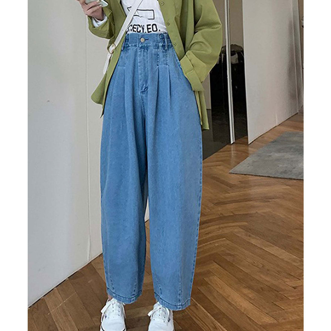 Girly Doll Denim Pants [Korean Fashion] [Spring/Summer New Items]