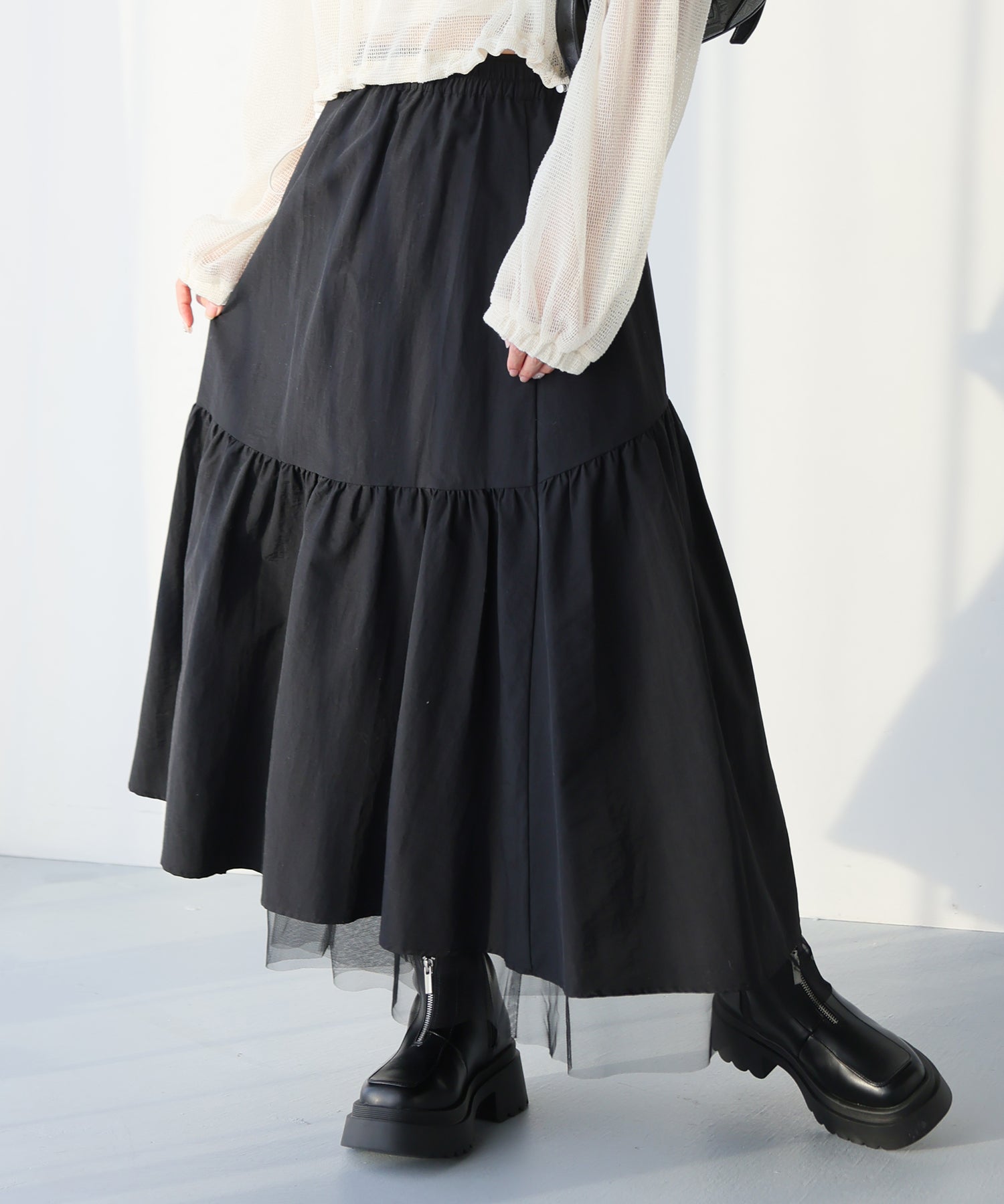 ガーリードール Girly Doll リバーシブル切替スカート