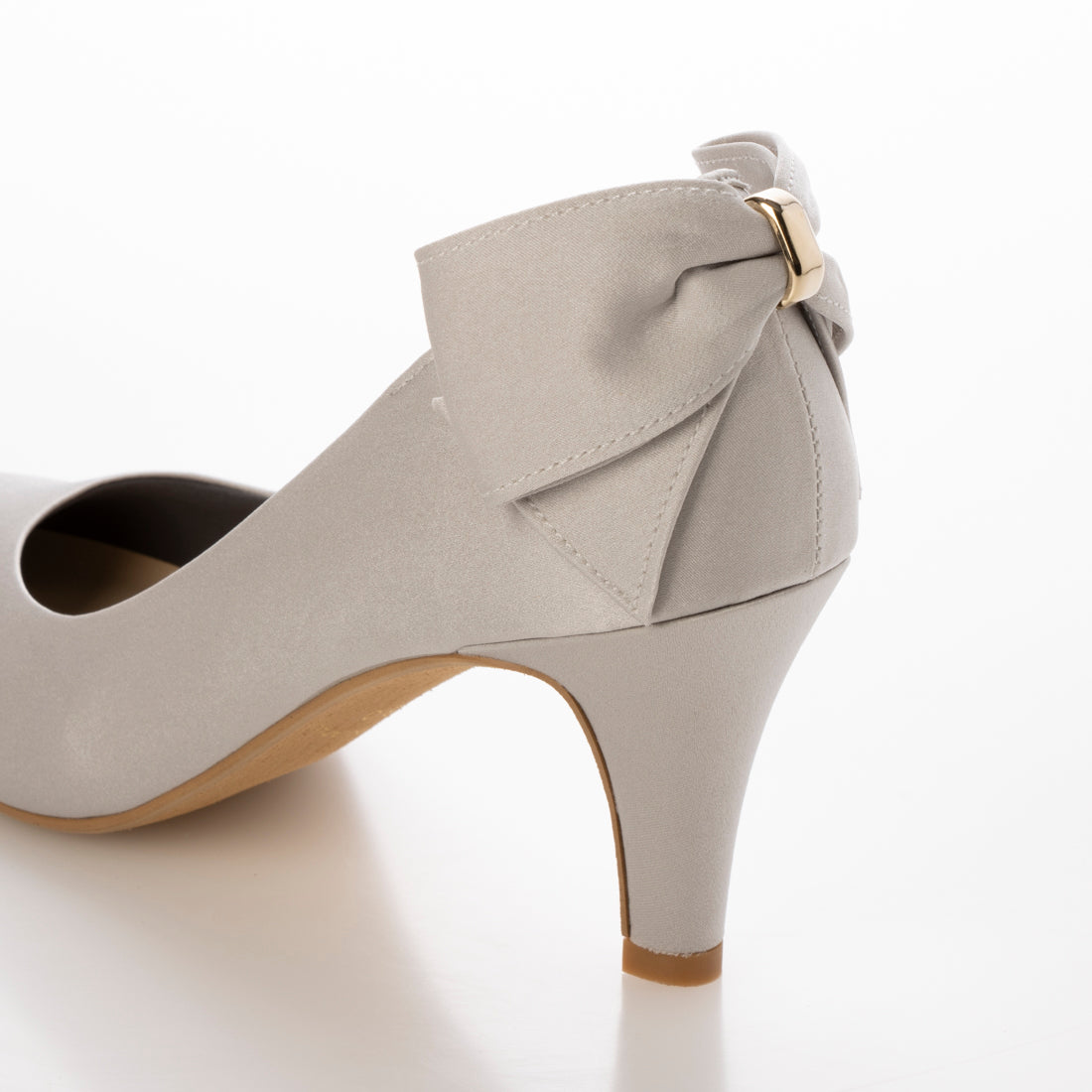 Gather Back Ribbon Pumps