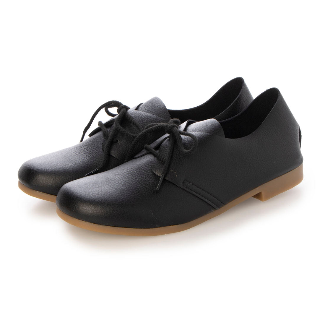 gather　レースアップシューズ　G-1011,BLK