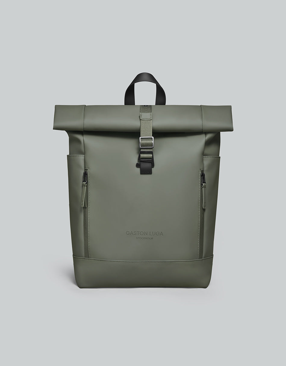GASTON LUGA GASTONLUGA Rullen 11-13 inch Backpack Bag Commuting School Business Lightweight Waterproof Vegan Leather Scandinavian Design Men's Women's Unisex Business Casual Popular High-end Elegant Stylish Celebration Gift Present