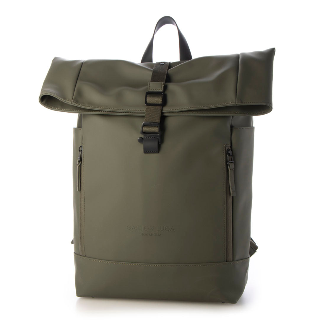 GASTON LUGA GASTONLUGA Rullen 11-13 inch Backpack Bag Commuting School Business Lightweight Waterproof Vegan Leather Scandinavian Design Men's Women's Unisex Business Casual Popular High-end Elegant Stylish Celebration Gift Present