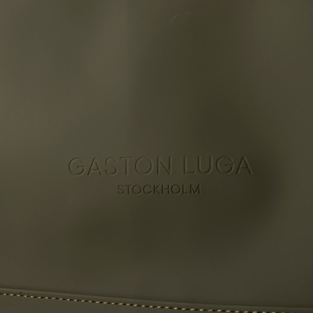 GASTON LUGA GASTONLUGA Rullen 11-13 inch Backpack Bag Commuting School Business Lightweight Waterproof Vegan Leather Scandinavian Design Men's Women's Unisex Business Casual Popular High-end Elegant Stylish Celebration Gift Present