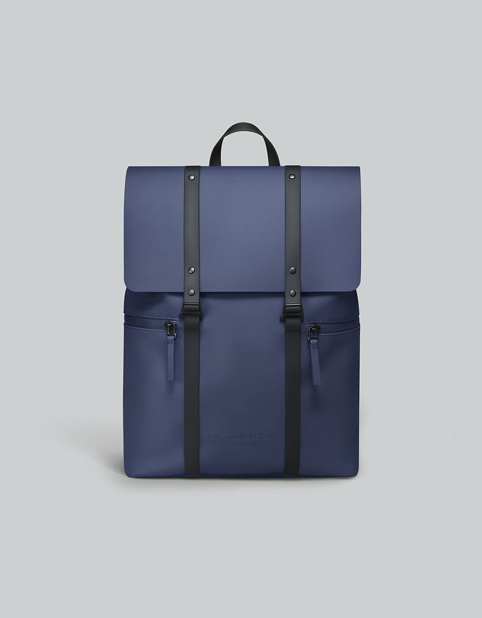 GASTON LUGA GASTON LUGA Splash 11-13 inch Backpack Rucksack Commuting School Business Lightweight Waterproof Vegan Leather Scandinavian Design Men's Women's Unisex Business Casual Popular Luxury Elegant Stylish Celebration Gift Present