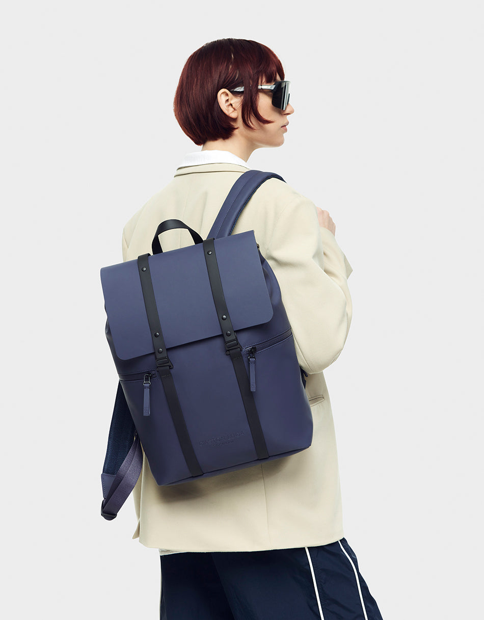 GASTON LUGA GASTON LUGA Splash 11-13 inch Backpack Rucksack Commuting School Business Lightweight Waterproof Vegan Leather Scandinavian Design Men's Women's Unisex Business Casual Popular Luxury Elegant Stylish Celebration Gift Present