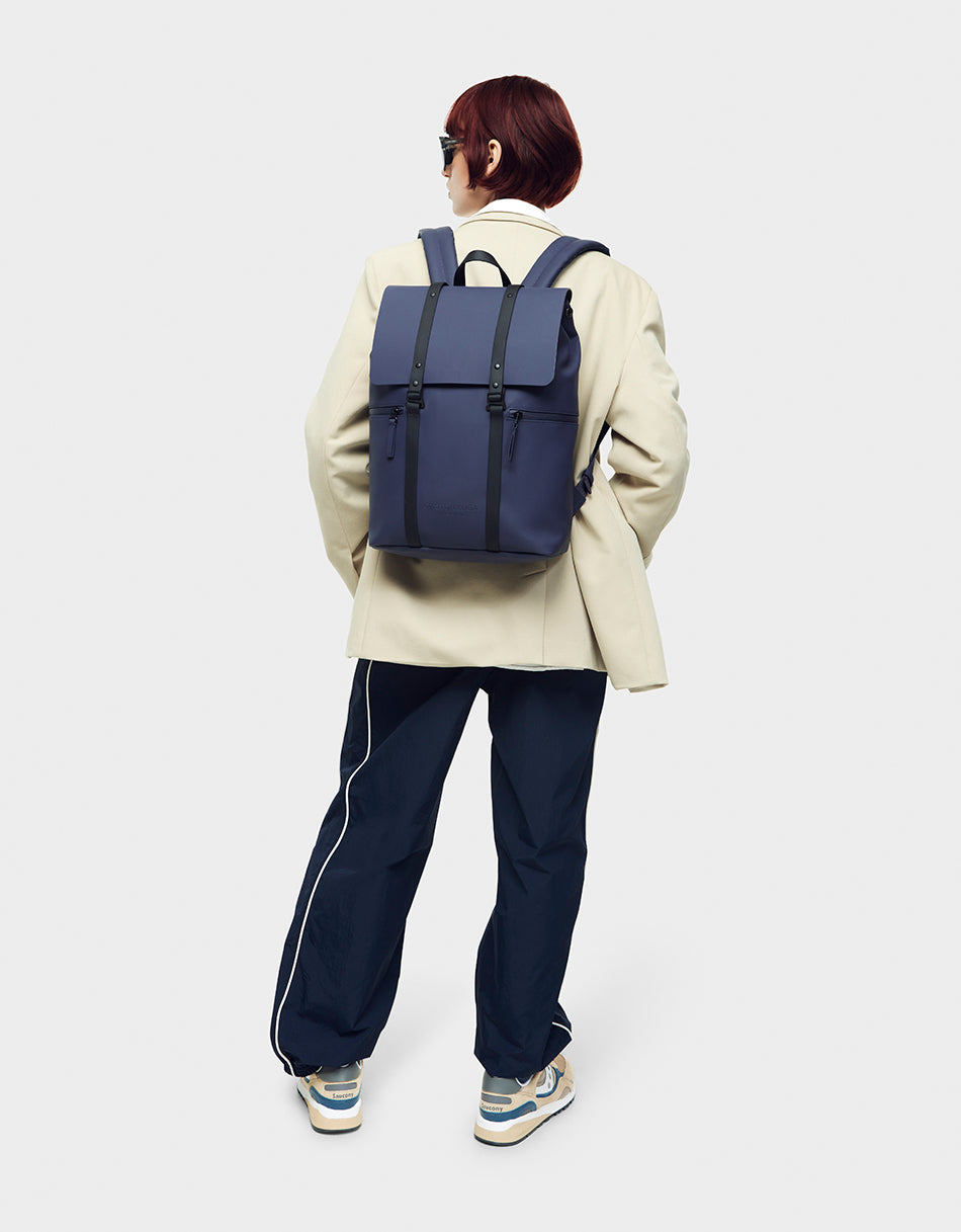 GASTON LUGA GASTON LUGA Splash 11-13 inch Backpack Rucksack Commuting School Business Lightweight Waterproof Vegan Leather Scandinavian Design Men's Women's Unisex Business Casual Popular Luxury Elegant Stylish Celebration Gift Present