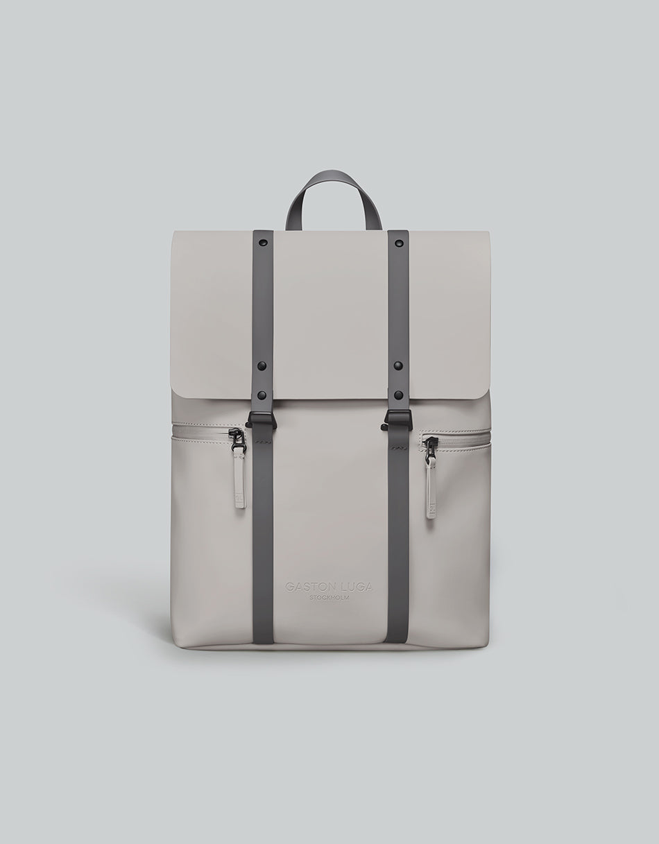 GASTON LUGA GASTON LUGA Splash 11-13 inch Backpack Rucksack Commuting School Business Lightweight Waterproof Vegan Leather Scandinavian Design Men's Women's Unisex Business Casual Popular Luxury Elegant Stylish Celebration Gift Present