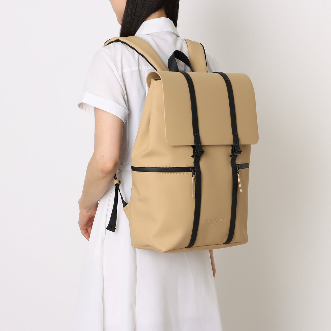 GASTON LUGA ベージュ/ブラウン リュック Gaston Luga GASTON LUGA Gaston Luga GASTON LUGA [Limited Color] GASTON