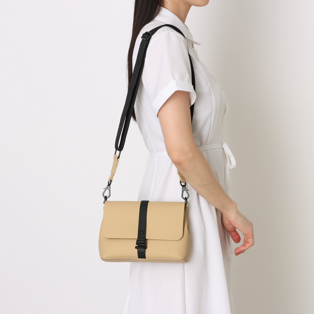 ガストンルーガ GASTON LUGA ガストンルーガ GASTON LUGA 【限定カラー】 Splash Crossbody Bag スプラッシュ クロスボディバッグ メッセンジャーバッグ （ラテ） （ラテ） ラテ