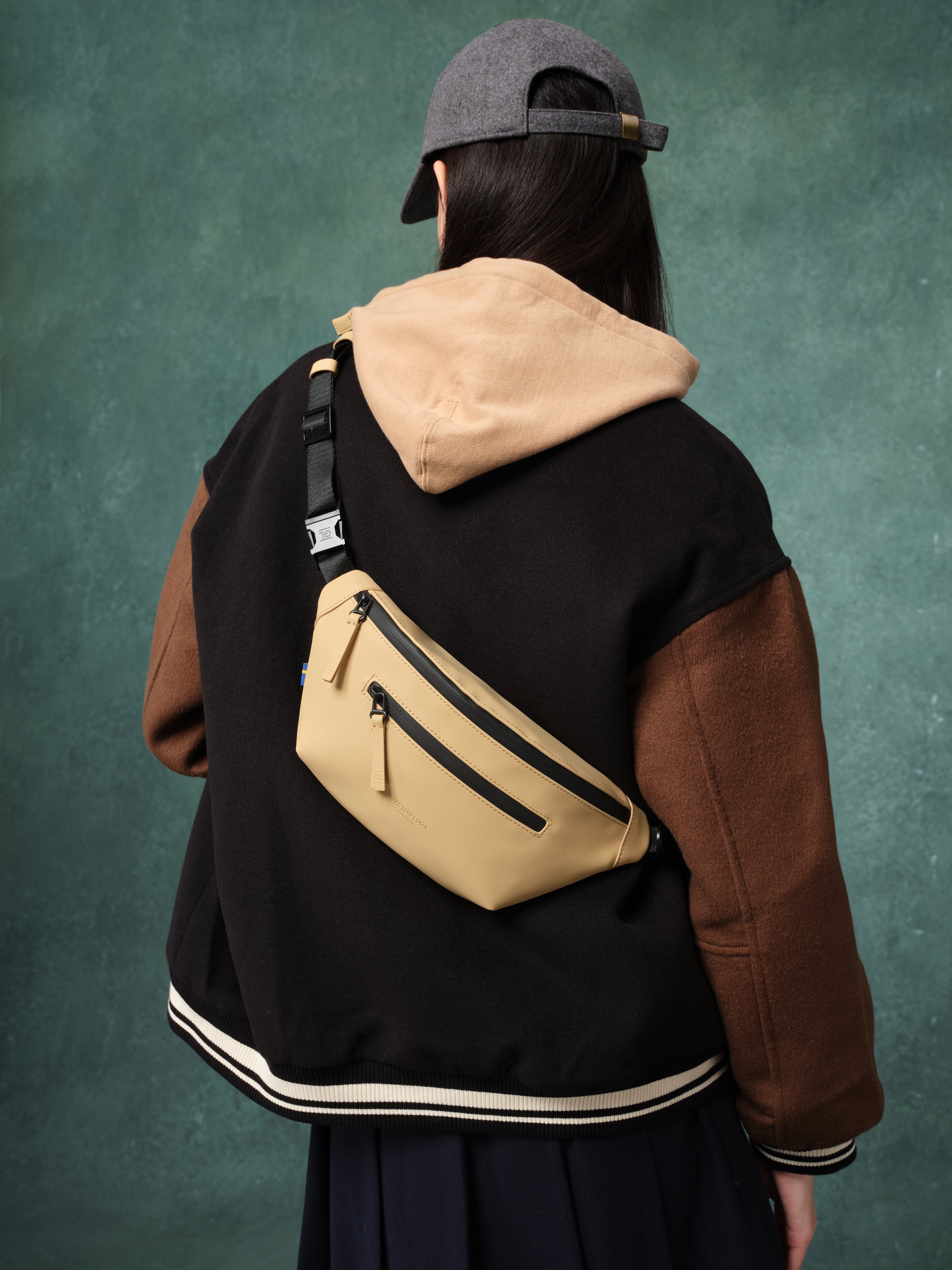 ガストンルーガ GASTON LUGA ガストンルーガ GASTON LUGA【限定カラー】 GASTON LUGA ガストンルーガ 【公式】Splash Bum Bag スプラッシュ バムバッグ （ブラック） （ラテ） ラテ