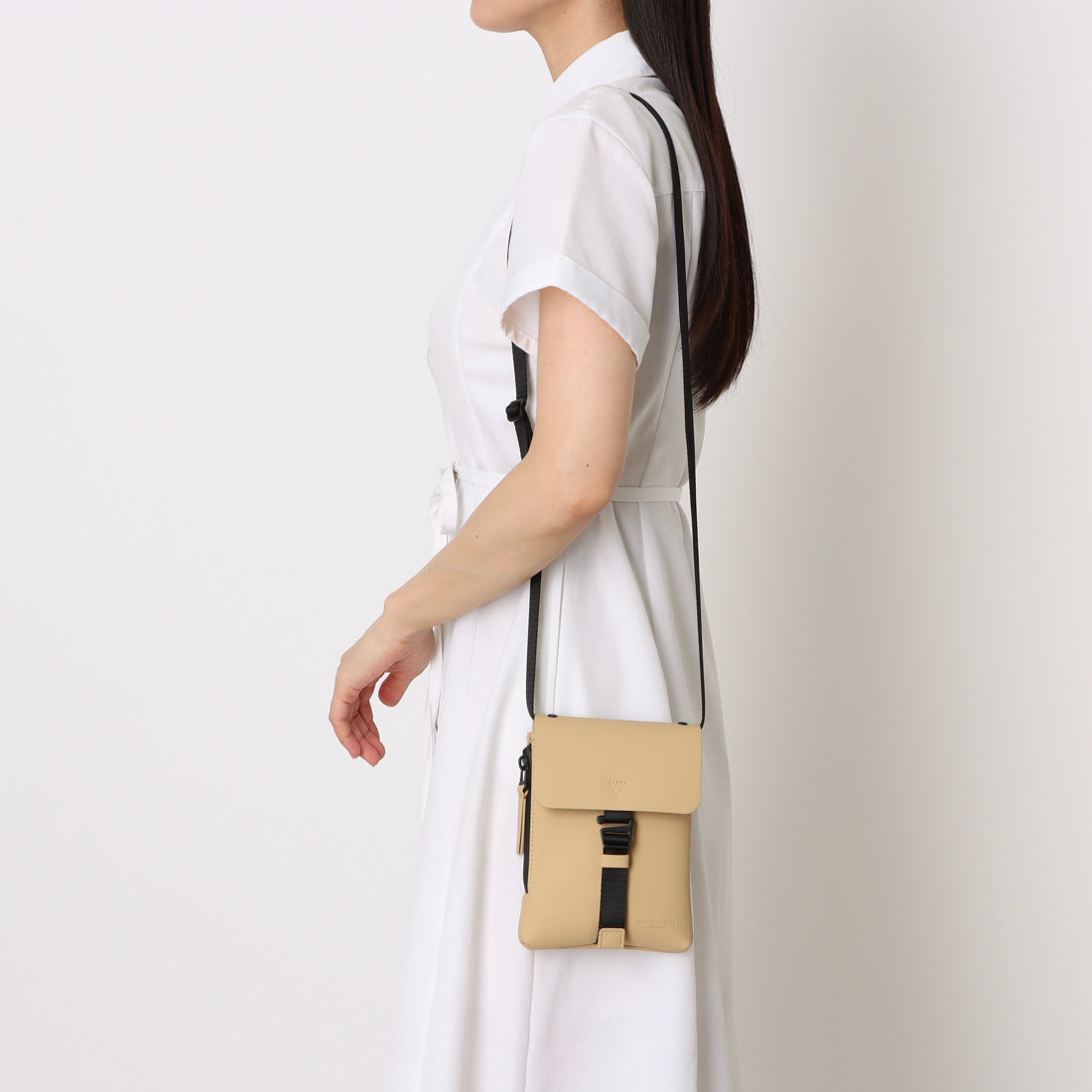 ガストンルーガ GASTON LUGA ガストンルーガ GASTON LUGA 【限定カラー】 Splash Mini Crossbody Bag スプラッシュ ミニ クロスボディバッグ （ラテ） （ラテ） ラテ