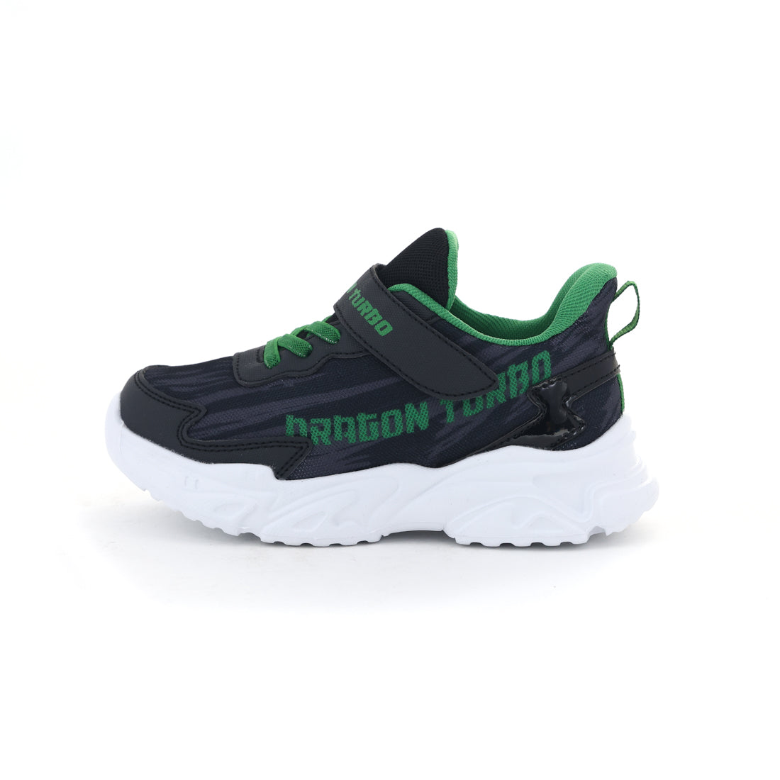 ギャラリー gallery キッズ ジュニア スニーカー スリッポン 男の子 子供靴 ドラゴンターボ DRAGONTURBO ハンズフリー  1531 （ブラック） ブラック