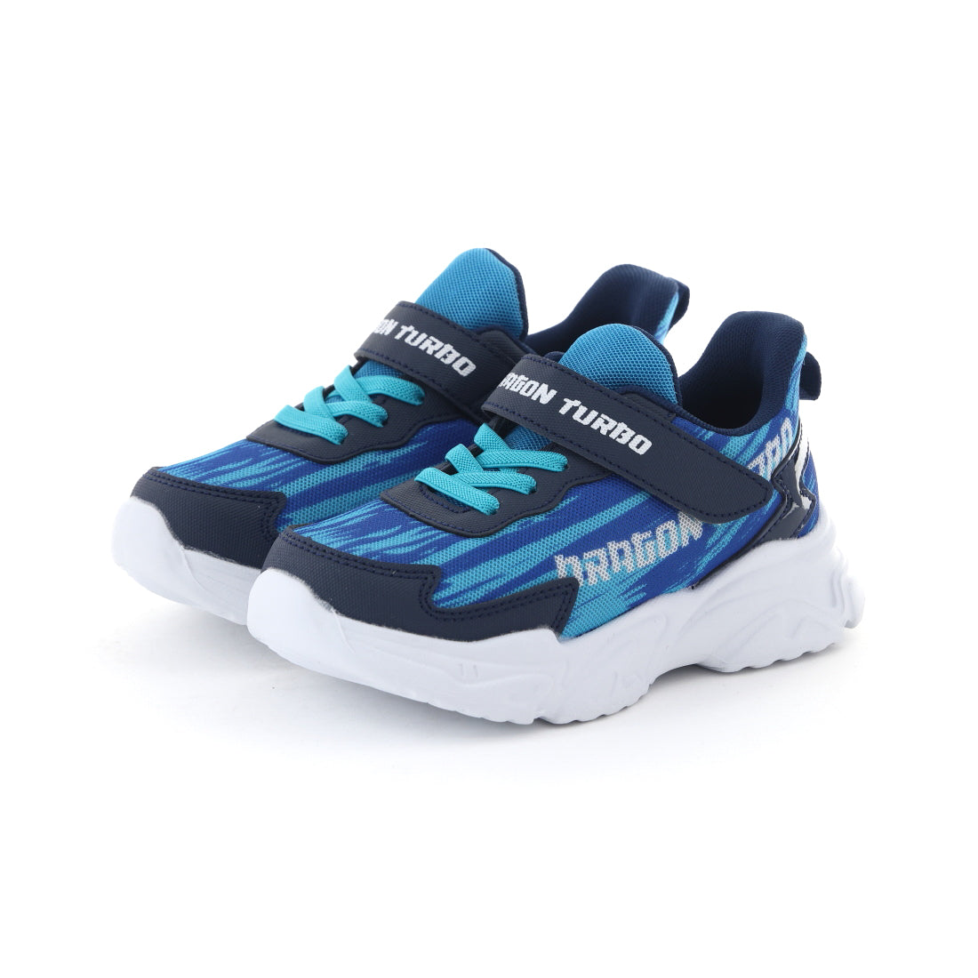 ギャラリー gallery キッズ ジュニア スニーカー スリッポン 男の子 子供靴 ドラゴンターボ DRAGONTURBO ハンズフリー  1531 （ブルー） ブルー