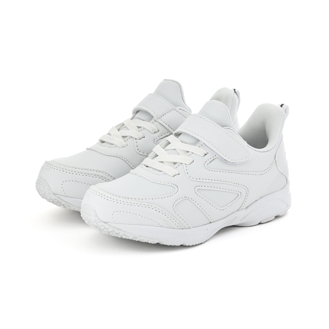 ギャラリー gallery キッズ ジュニア スニーカー スリッポン ハンズフリー サッとイン 男の子 女の子 子供靴 SPEED WING （ホワイト） ホワイト