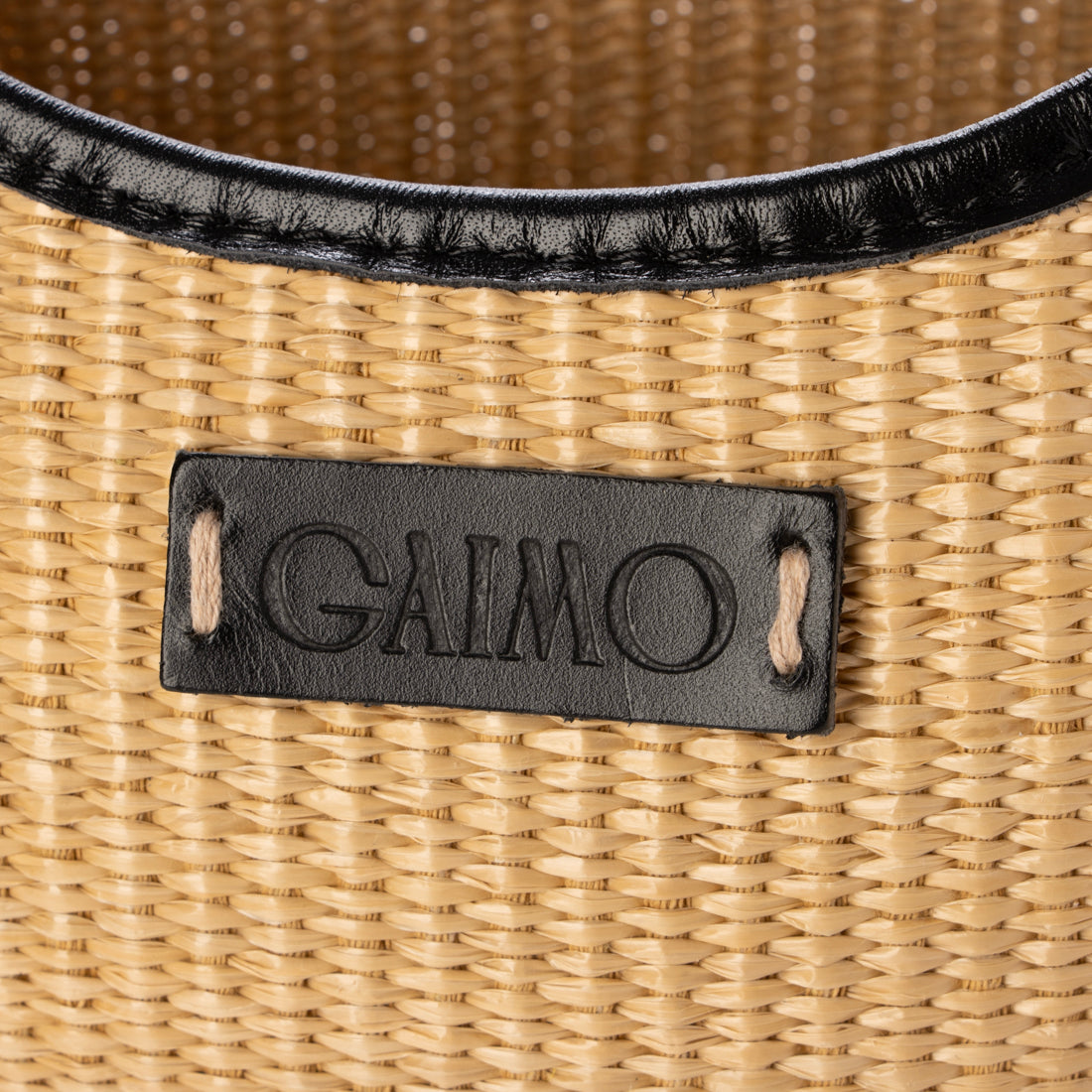 ガイモ gaimo かごバッグ （ベージュ） ベージュ
