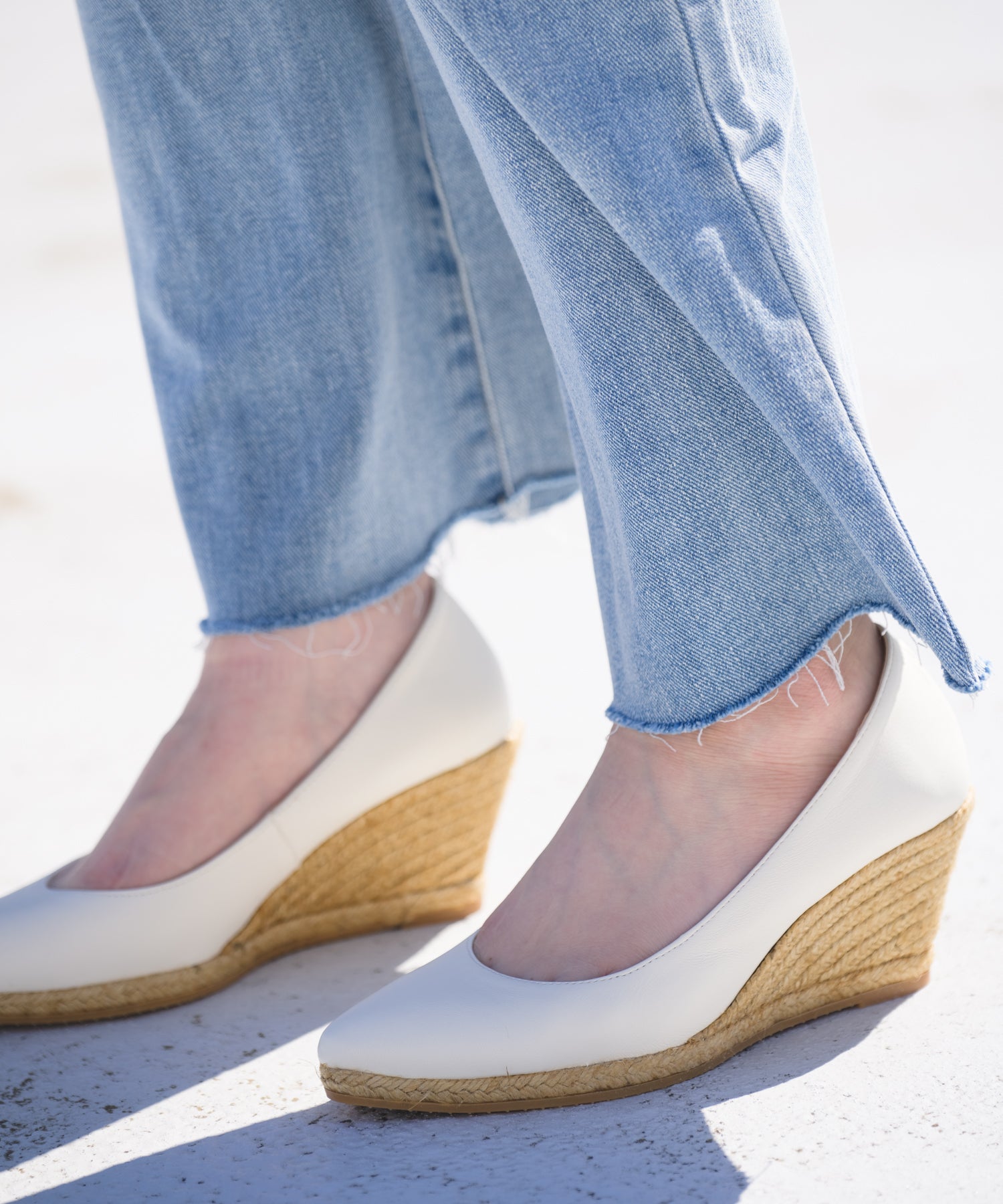 gaimo pointed espadrille sandals