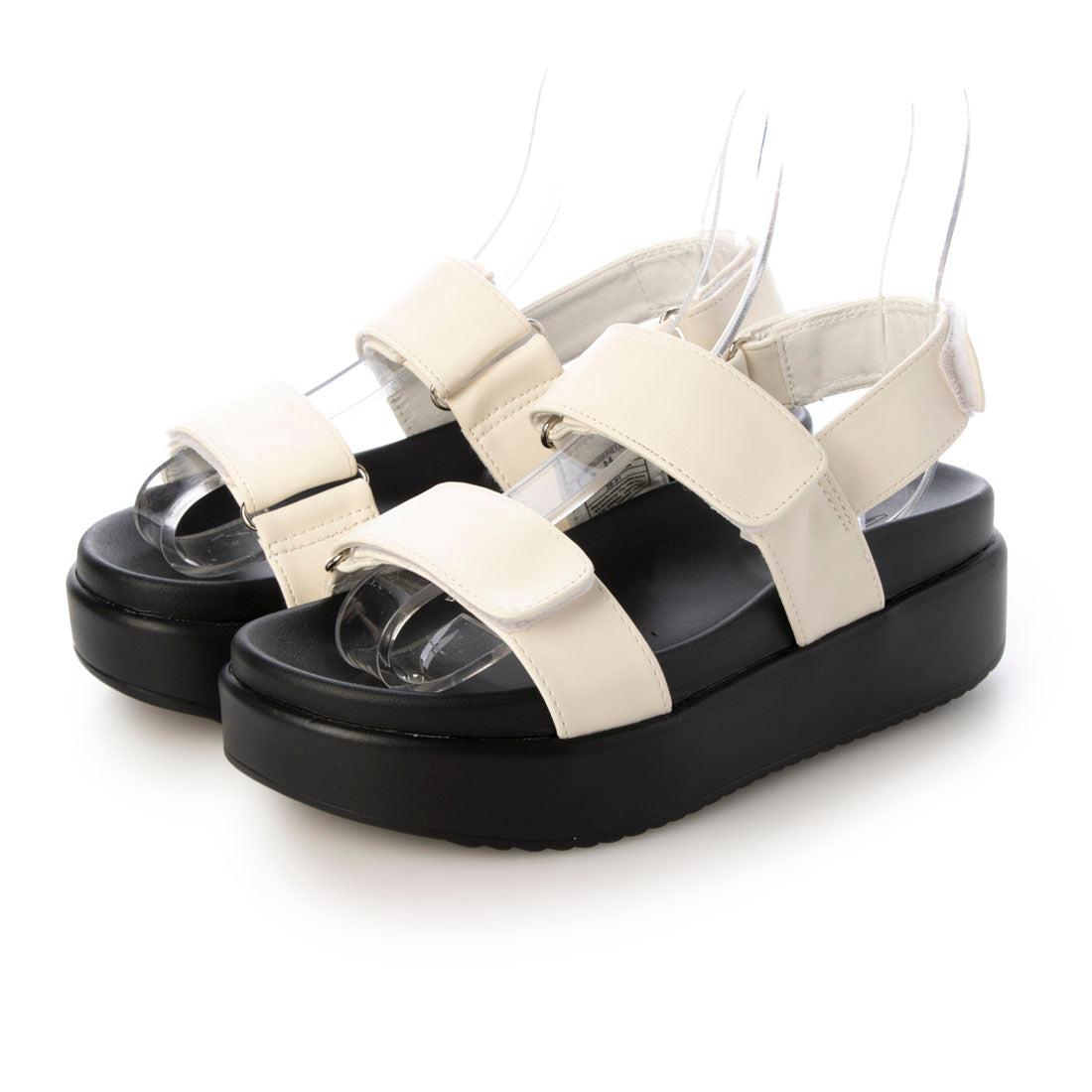 ギャップ GAP 厚底フットベットサンダル （BLK/WHT） BLK/WHT