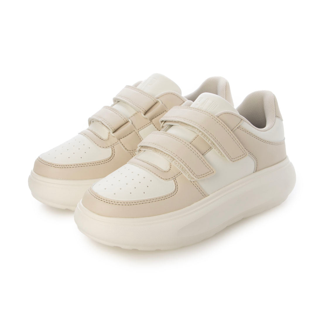 ギャップ GAP レディース コートスニーカー （WHT/BEG） WHT/BEG