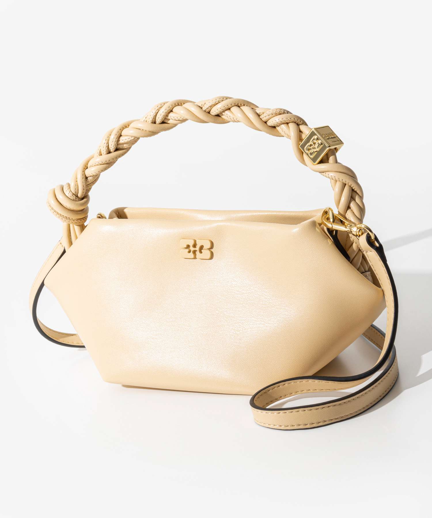 GANNI ガニー BOU CROSSBODY BAG ベージュ GANNI - GANNI ガニー BOU CROSSBODY BAG グレイッシュベージュの通販