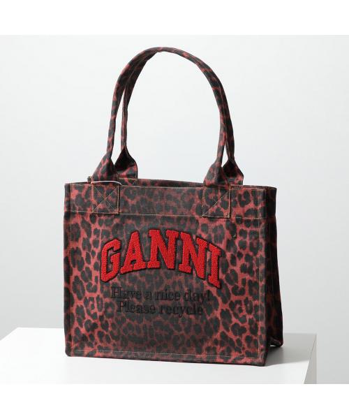 ガニー GANNI GANNI トートバッグ LARGE EASY SHOPPER A6629 A6647 （A6647/252-Phantom） A6647/252-Phantom