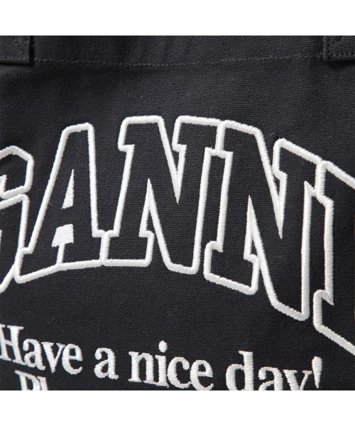 ガニー GANNI GANNI トートバッグ LARGE EASY SHOPPER A6629 A6647 （A6647/252-Phantom） A6647/252-Phantom