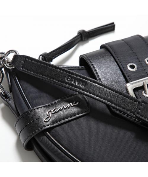 ガニー GANNI GANNI ショルダーバッグ Bucky Bag Small Crossbody A6134 5920 （099/Black-ブラック） 099/Black-ブラック