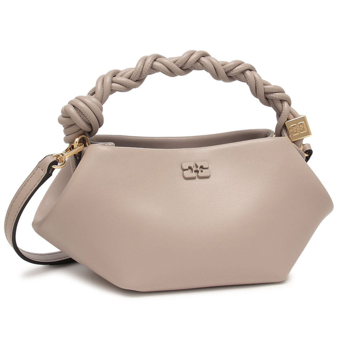 ガニー GANNI ハンドバッグ ショルダーバッグ ブーバッグミニ 2WAY ミニバッグ ベージュ レディース GANNI A5842 873 （OYSTER GREY） OYSTER GREY