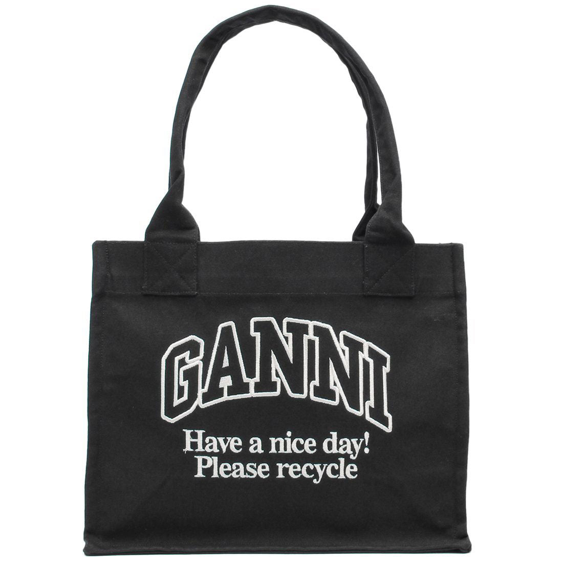 ガニー GANNI トートバッグ ブラック レディース GANNI A6647 252 （BLACK） BLACK