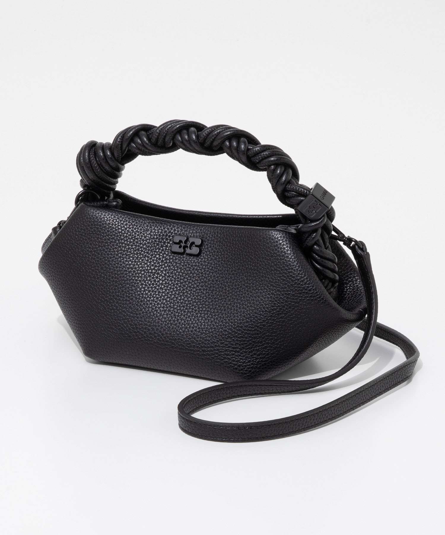 GANNI Grained Mini Ganni Bou Bag Grained Mini Ganni Bow Bag A6961 5894