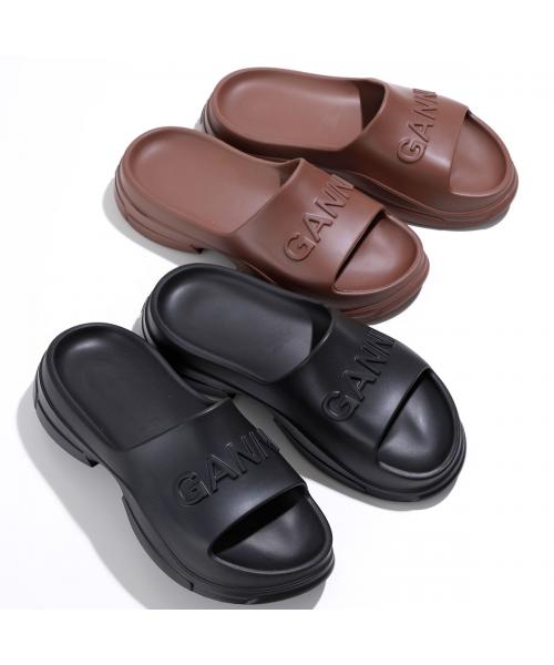 ガニー GANNI GANNI スライドサンダル Light Weight Pool Slide （S2681/886-Shitake） S2681/886-Shitake