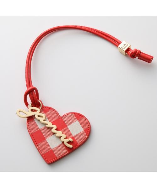 ガニー GANNI GANNI バッグチャーム Ganni Bou Heart Mirror A6762 A6764 （A6764/847/Red-Alert） A6764/847/Red-Alert