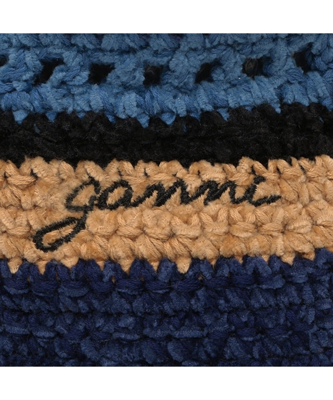 ガニー GANNI 帽子 ネイビー レディース GANNI A5988 999 （BLUE YELLOW） BLUE YELLOW