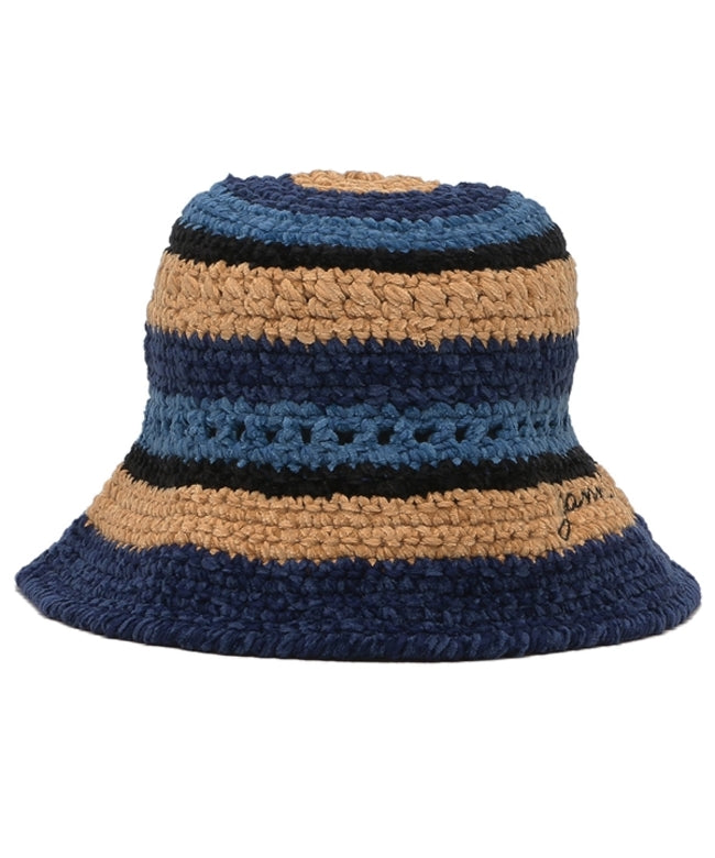 ガニー GANNI 帽子 ネイビー レディース GANNI A5988 999 （BLUE YELLOW） BLUE YELLOW