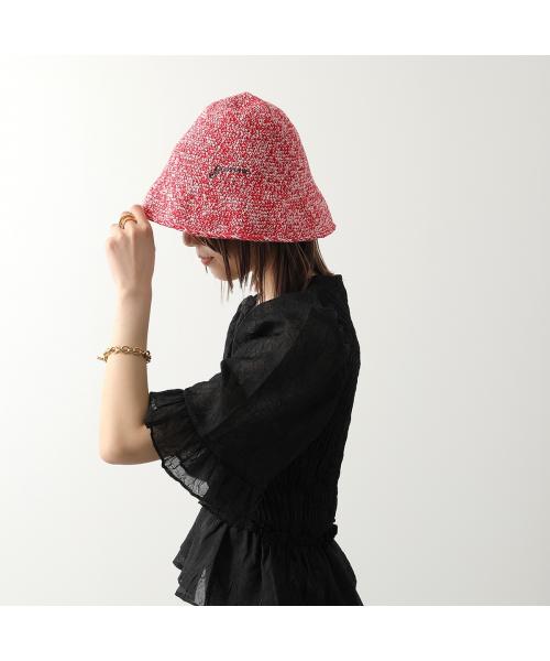 GANNI バケットハット GANNI GANNI Bucket Hat Cotton Crochet Bucket Hat