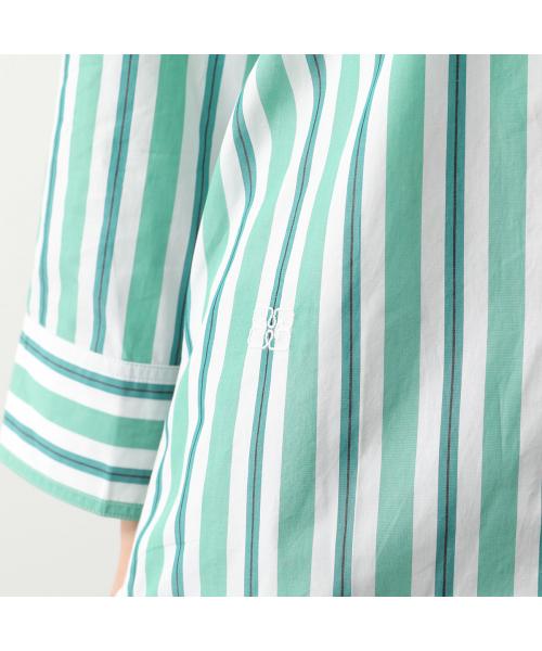 ガニー GANNI GANNI 長袖 シャツ Stripe Cotton Shirt ストライプ