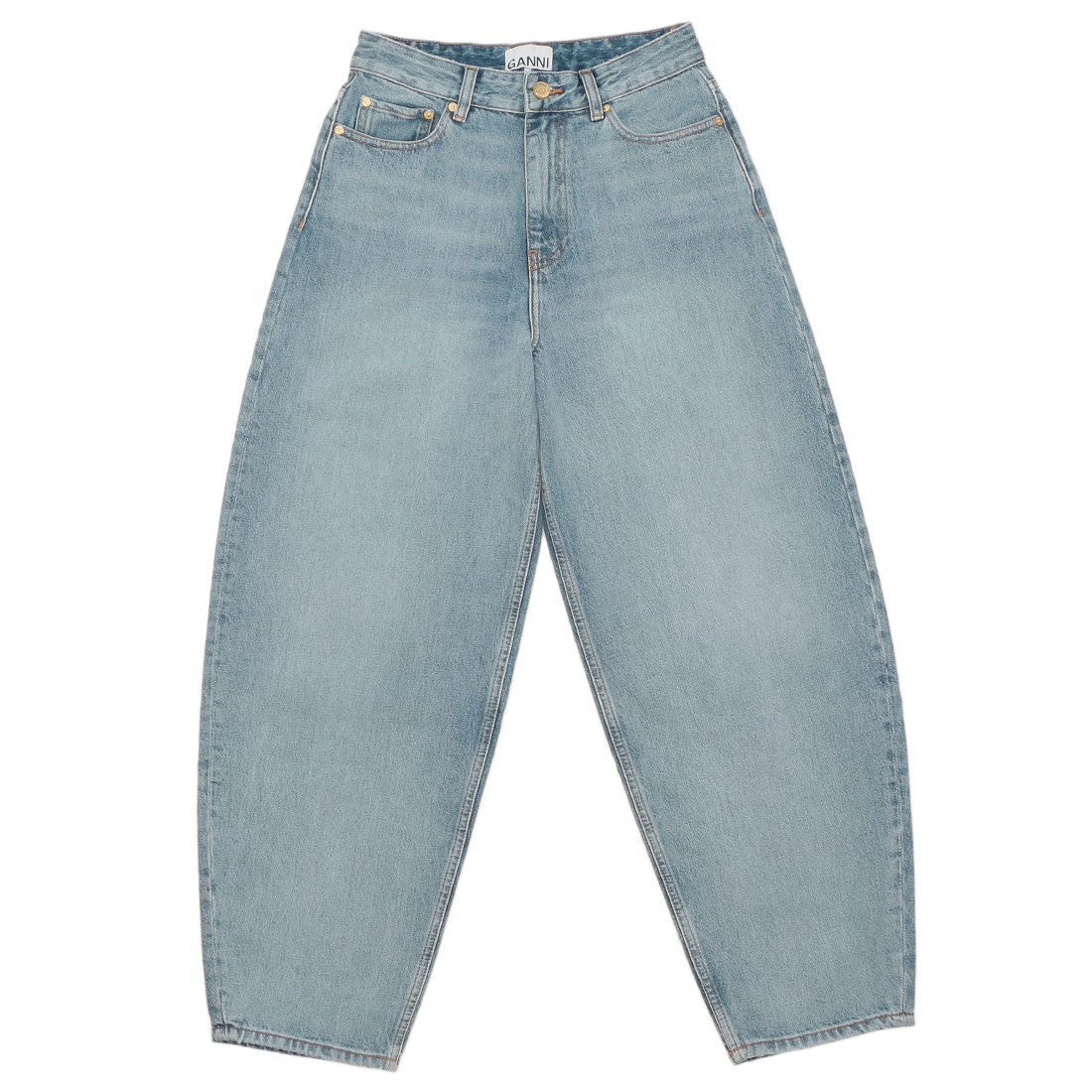 ガニー GANNI パンツ デニム ブルー レディース GANNI J1641 565 （BLUE） BLUE