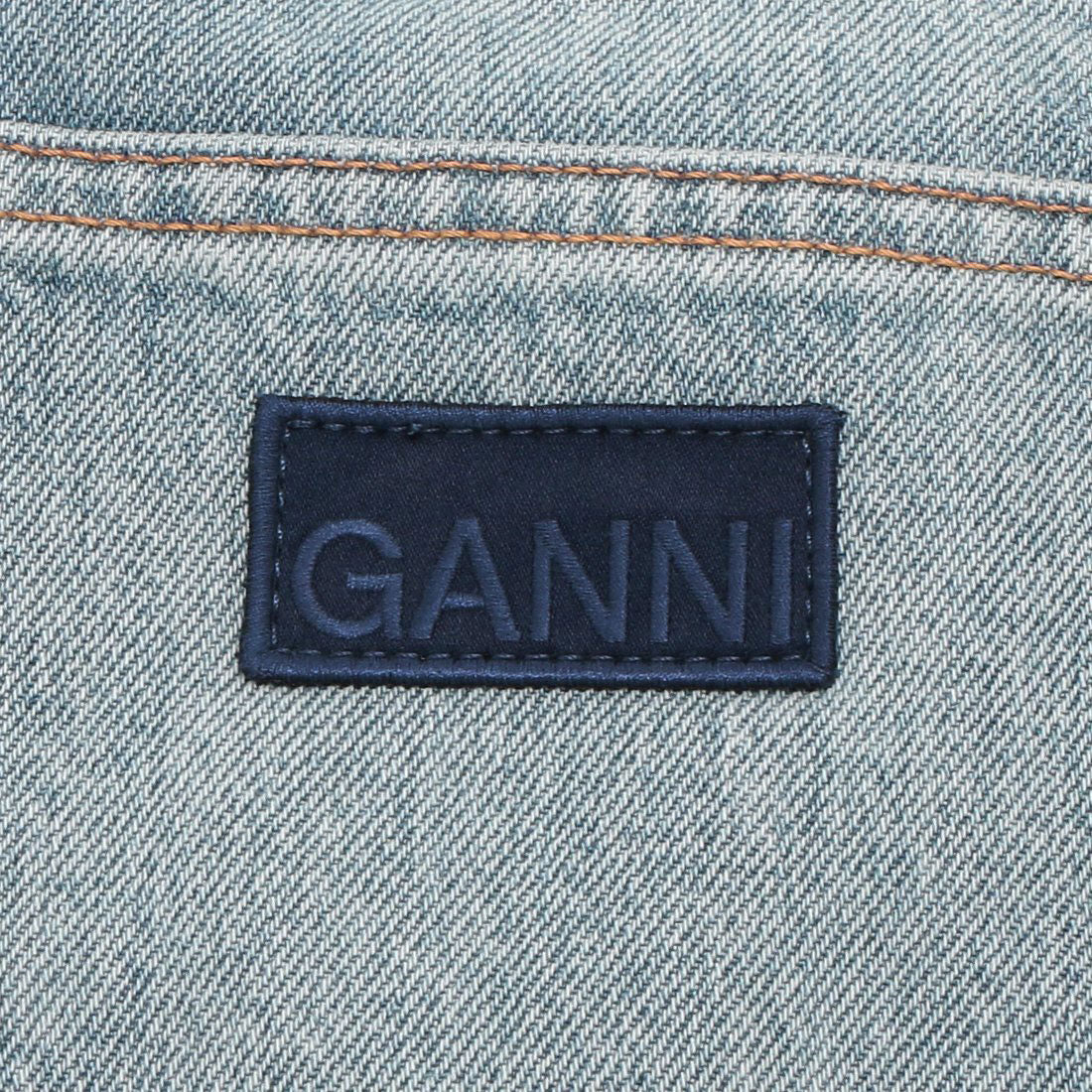 ガニー GANNI パンツ デニム ブルー レディース GANNI J1641 565 （BLUE） BLUE