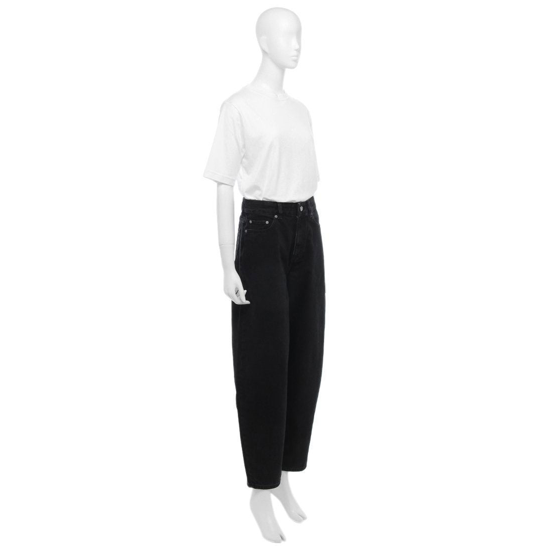 ガニー GANNI パンツ デニム ブラック レディース GANNI J1642 006 （BLACK） BLACK