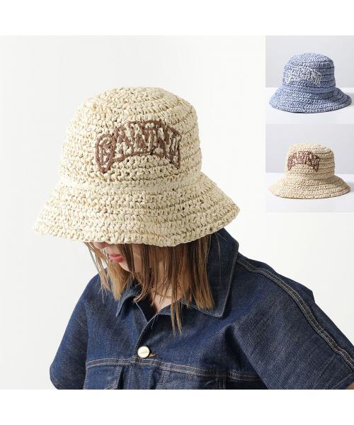 ガニー GANNI GANNI ハット SUMMER STRAW HAT A5752 A5823 （A5752-646/Baby-Blue） A5752-646/Baby-Blue
