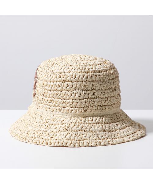 ガニー GANNI GANNI ハット SUMMER STRAW HAT A5752 A5823 （A5752-646/Baby-Blue） A5752-646/Baby-Blue